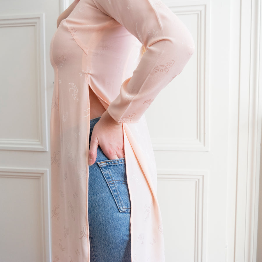 usure studio - robe longue ao dai vietnamienne vintage