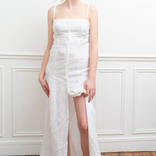 Charger l&#39;image dans la galerie, usure studio - robe lin longue vintage
