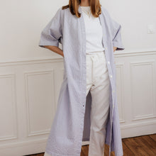 Charger l&#39;image dans la galerie, usure studio - kimono-rayure-bleu-blanc-vintage
