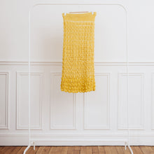 Charger l&#39;image dans la galerie, usure studio - jupe jaune crochet vintage

