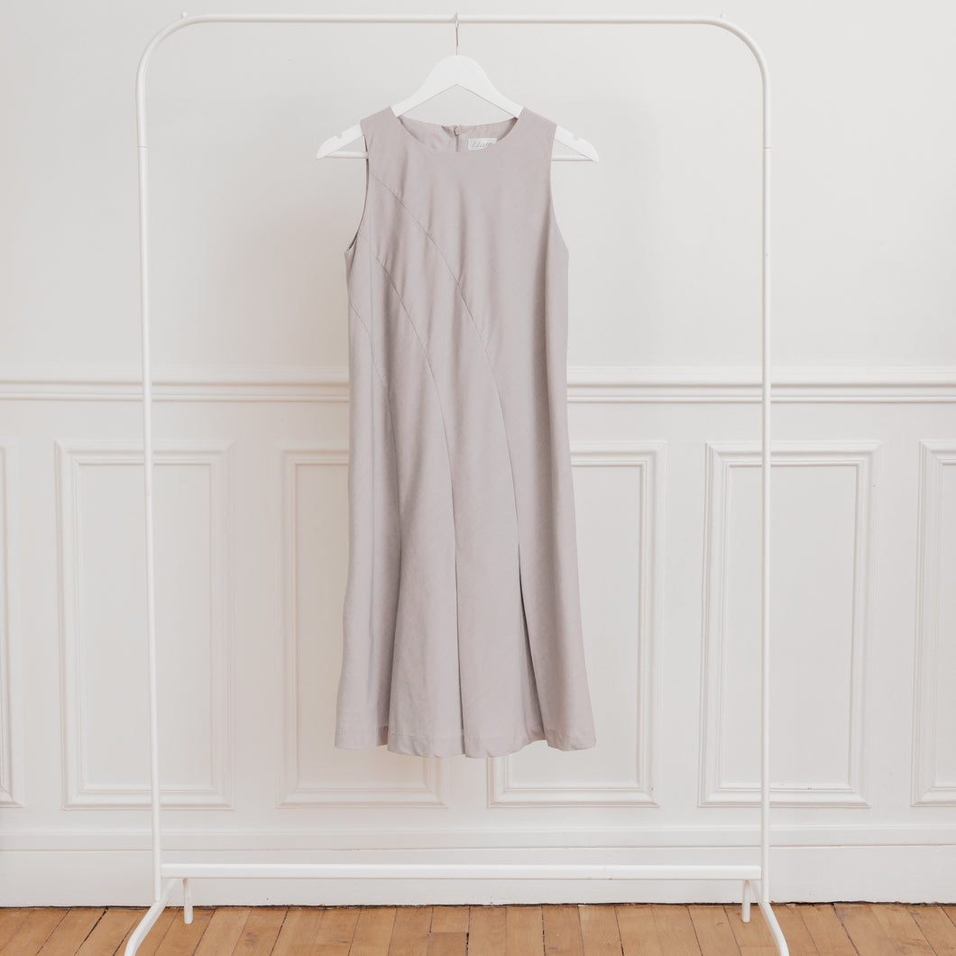 Usure Studio - robe longue grise vintage y2k