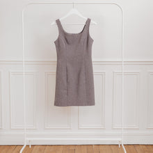 Charger l&#39;image dans la galerie, usure studio - robe grise courte Y2K vintage
