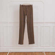 Charger l&#39;image dans la galerie, usure studio - pantalon taille basse marron vintage 
