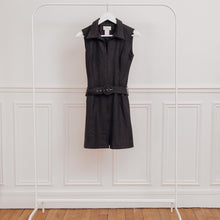 Charger l&#39;image dans la galerie, usure studio - robe ceinturée en laine vintage
