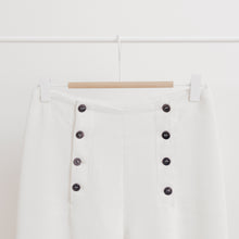 Charger l&#39;image dans la galerie, usure studio - pantalon large blanc vintage
