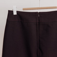 Charger l&#39;image dans la galerie, usure studio - jupe évasée marron vintage 4
