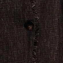 Charger l&#39;image dans la galerie, usure studio - veste tweed marron blanc vintage 2
