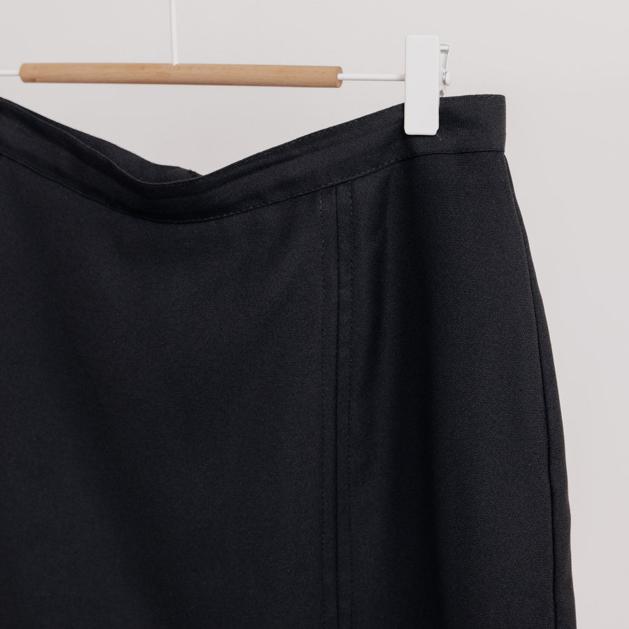 usure studio - jupe noire courte y2k vintage
