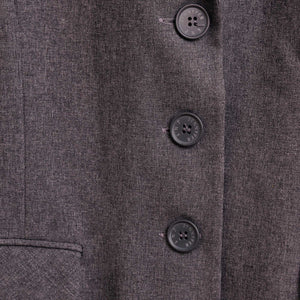 usure studio - blazer veste long gris vintage 3