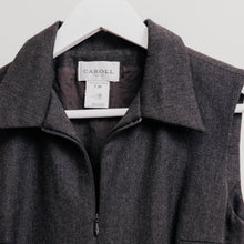 Charger l&#39;image dans la galerie, usure studio - robe ceinturée en laine vintage 1
