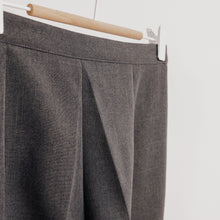Charger l&#39;image dans la galerie, Usure studio - pantalon pinces gris anthracite vintage
