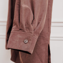 Charger l&#39;image dans la galerie, usure studio  - chemise surchemise oversize marron vintage 2
