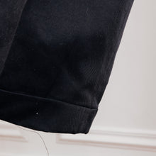 Charger l&#39;image dans la galerie, Usure studio - pantalon noir droit vintage 2
