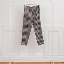 Charger l&#39;image dans la galerie, usure studio - pantalon carreaux noir blanc vintage
