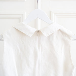 usure studio - robe élégante blanche vintage
